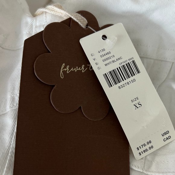 Anthropologie Forever That Girl Denim Sweetheart Dress NWT - Picture 6 of 7